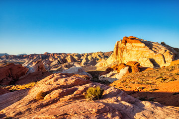 Valley of Fire State Park Landscape near Las Vegas, Nevada