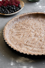 Chocolate tart - Vegan, creamy and simple