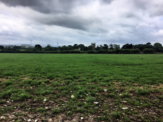 A view of Battlefield Church in Shropshire