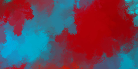 Wall art. Unique and creative illustration. Brush stroked painting. Abstract background of colorful brush strokes. Brushed vibrant wallpaper. Painted artistic creation.