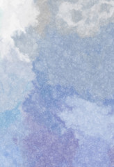 Watercolor painted background. Abstract Illustration wallpaper. Brush stroked painting. 2D Illustration.