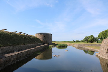 Fototapeta na wymiar Kalmar Castle in the city of Kalmar, Sweden