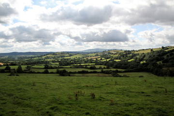 Fototapeta na wymiar A view of the Caradoc in Shropshire