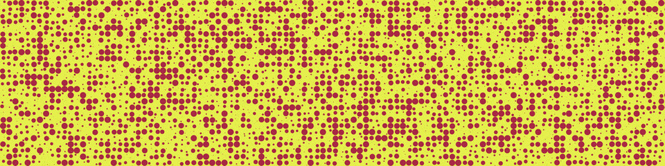 Abstract Color Halftone Dots generative art background illustration