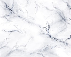 White Marble wall background, realistic illustration.
