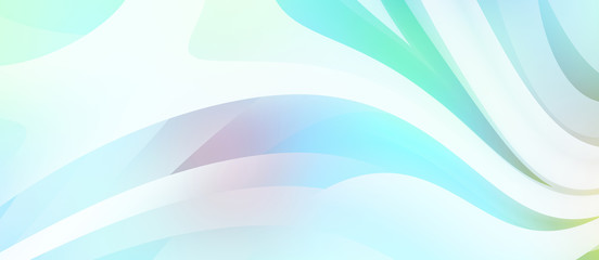 Abstract background with colorful gradient. Vibrant graphic wallpaper with stripes design. Fluid 2D illustration of modern movement.