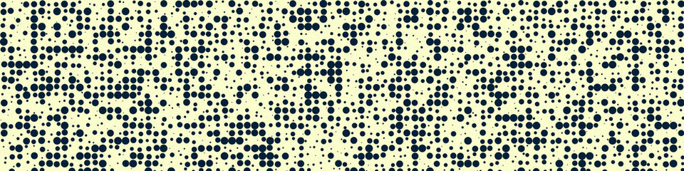 Abstract Color Halftone Dots generative art background illustration