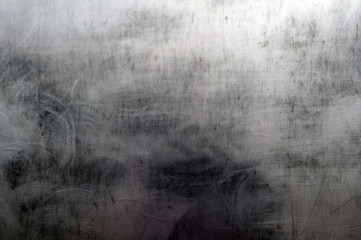 Stainless steel. Sanded and aged surface. Background.