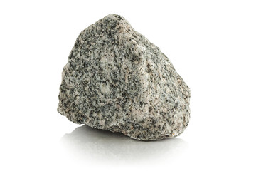 Obraz premium a piece of stone on a white background