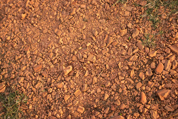 estrada de terra de sítio