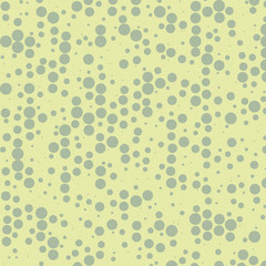 Abstract Color Halftone Dots generative art background illustration