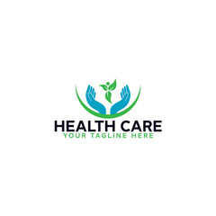 Healthy Care Logo Design. Medical Health Care Vector Logo Design Template.
