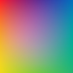 Colorful Bright Background With Blur With Gradient Mesh, Vector Illustration