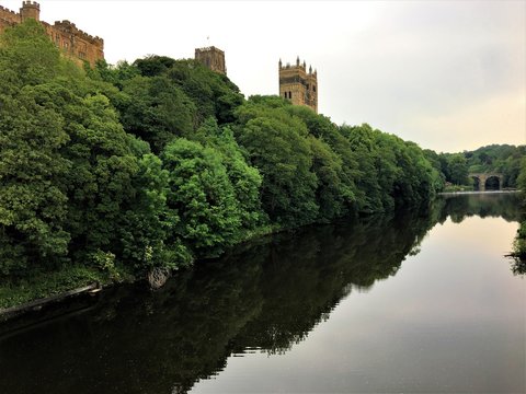 Durham Cathedral Across The River Wear