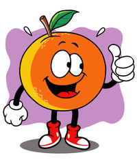 FUNNY FRUITS FOR ADVERTISING OR T SHIRT ILLUSTRATION VECTOR