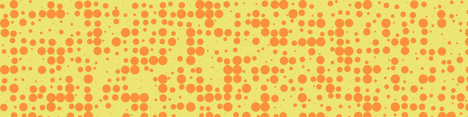 Abstract Color Halftone Dots generative art background illustration