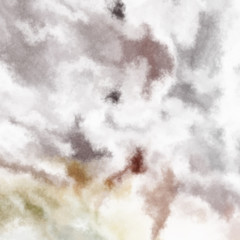 Watercolor painted background. Abstract Illustration wallpaper. Brush stroked painting. 2D Illustration.