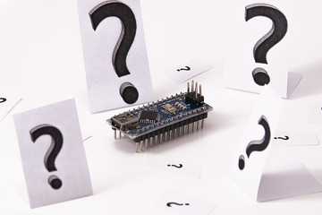 question marks around arduino nano
