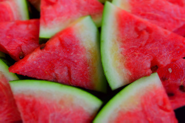watermelon on a plate © Bettina