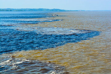 Fototapeta premium meeting of oceans