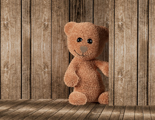 Teddy bears 3d-illustration design