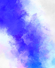 Modern art. Brushed Painted Abstract Background. Brush stroked painting. Strokes of paint. 2D Illustration.