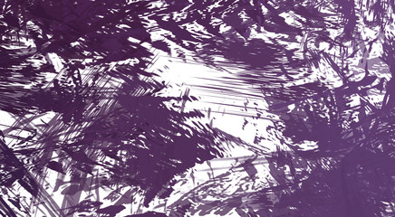 Abstract background of colorful brush strokes. Brushed vibrant wallpaper. Painted artistic creation. Unique and creative illustration.