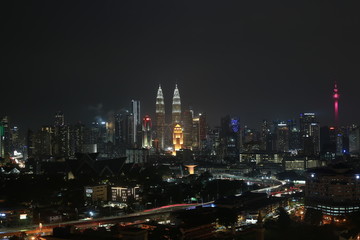 Fototapeta na wymiar Kuala Lumpur city