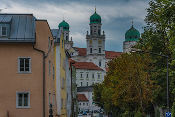 Altstadt von Passau mit Dom Sankt Stephan