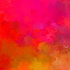 Fototapeta premium Wall art. Unique and creative illustration. Brush stroked painting. Abstract background of colorful brush strokes. Brushed vibrant wallpaper. Painted artistic creation.