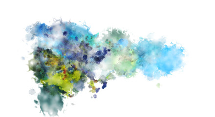 Brushed Painted Abstract Background. Brush stroked painting. Artistic vibrant and colorful wallpaper..