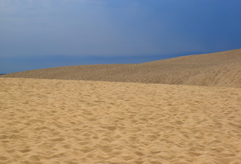 Naklejka premium Dune du PIlat in der Bucht von Arcachon