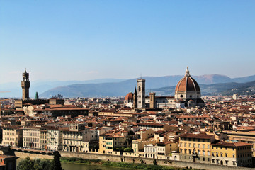 Fototapeta na wymiar panorama of florence
