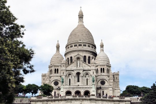 Sacre Coeur Basilica In Paris