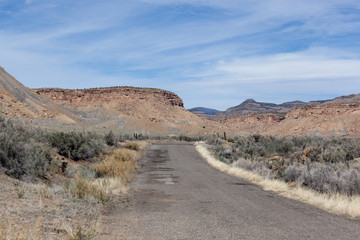 road to the mountains