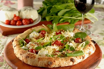 Pizza de Burrata (Queijo)