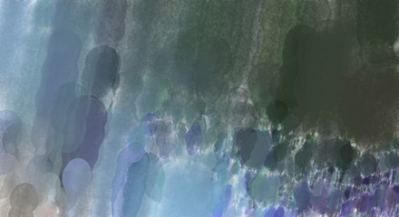 Watercolor abstract painting with pastel colors. Soft color painted illustration of calming composition for poster, wall art, banner, card, book cover or packaging. Modern brush strokes painting.