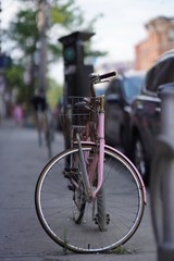 bicycles in the city