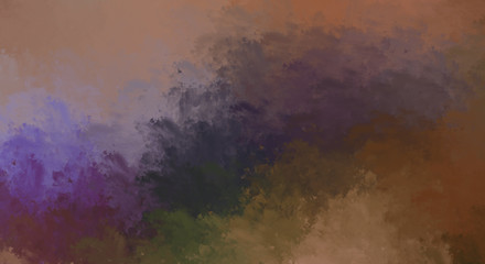 Brushed Painted Abstract Background. Brush stroked painting. Strokes of paint. 2D Illustration.