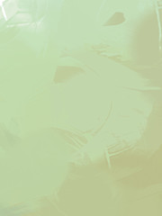 Abstract background of colorful brush strokes. Brushed vibrant wallpaper. Painted artistic creation. Unique and creative illustration.