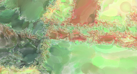 2d illustration. Artistic background image. Abstract painting on canvas. Contemporary art. Hand made painting. Colorful texture. Modern artwork. Painting with brushstrokes of watercolor on surface.