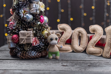 Happy chinese new year 2021 background.