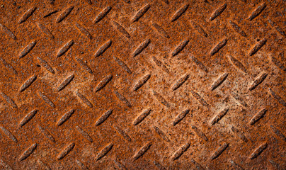 Rusty iron surface