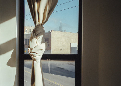 Sears Tower through window