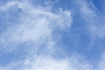 blue sky with clouds