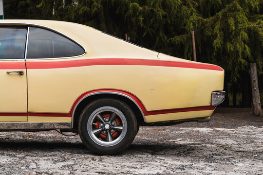 Vintage classic car tuned