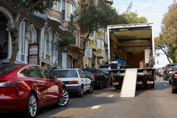 Moving Truck in San Francisco