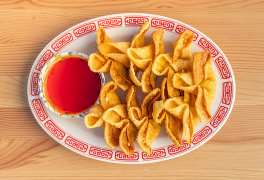 Crab Puff Stock Photo