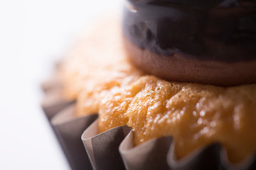 チョコレートカップケーキ