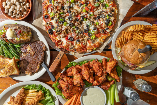 Unhealthy Bar And Pub Food